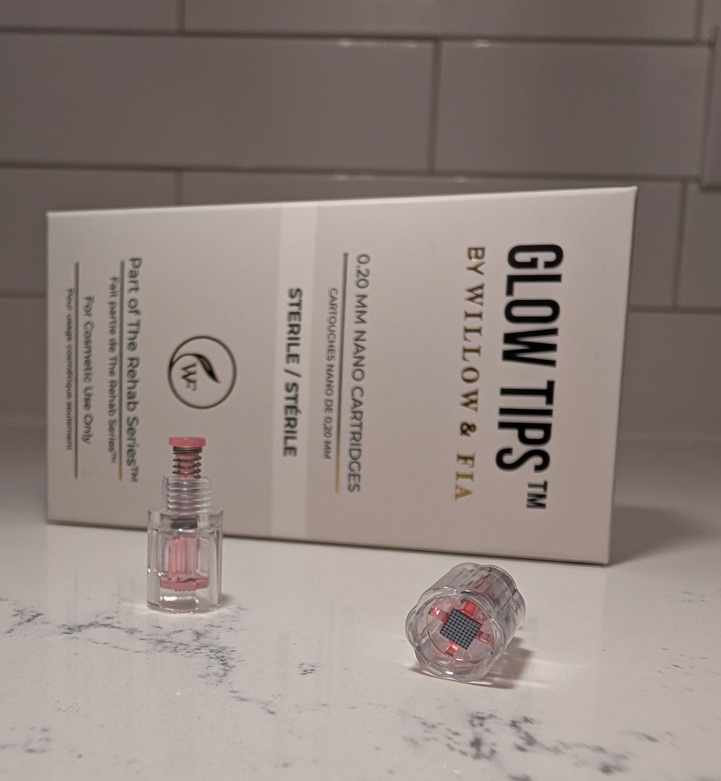 Glow Tips™ — 0.20mm Cartridges (10 Pack) | Pro Use