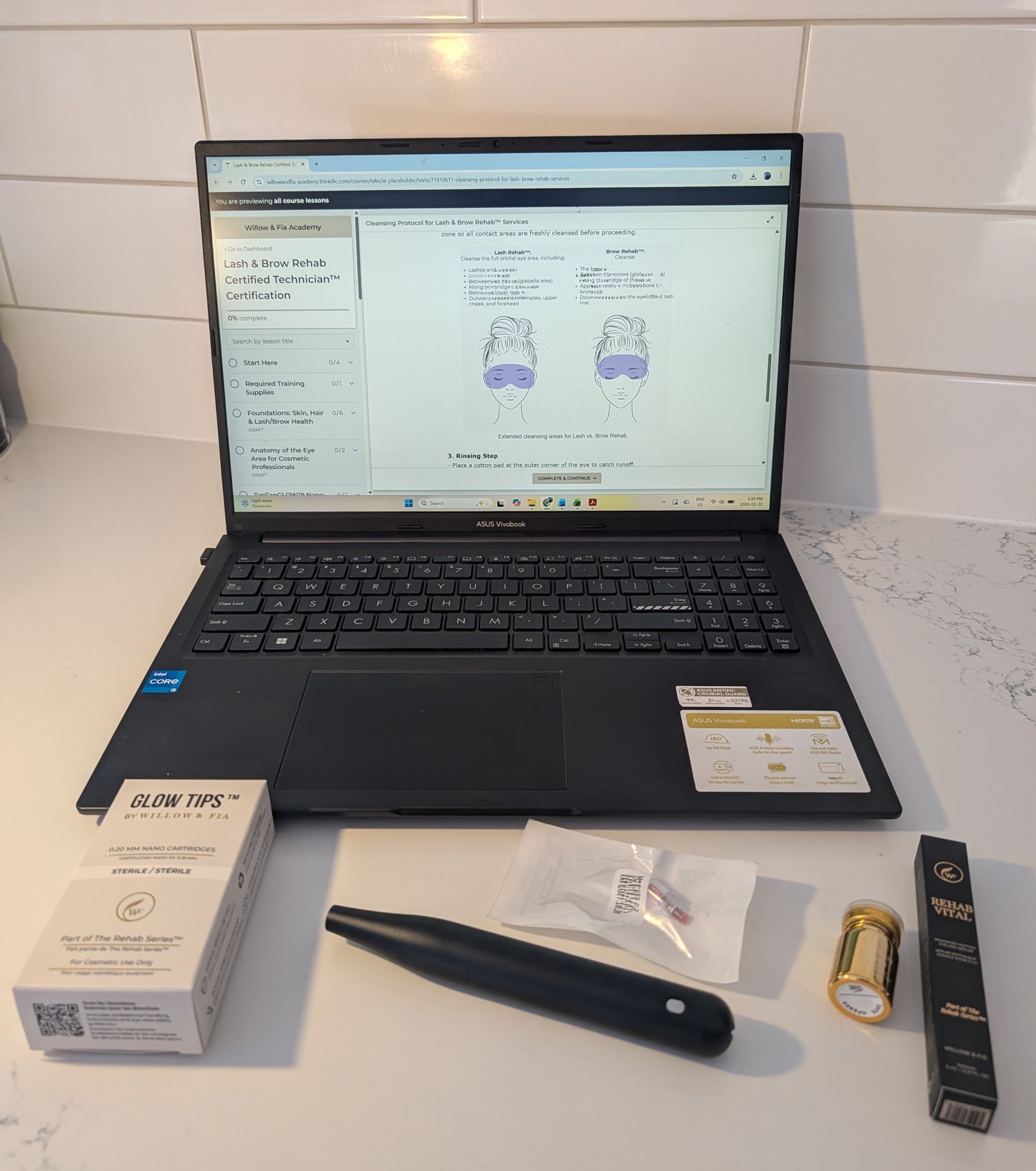 Lash & Brow Rehab™ Certified Technician Certification