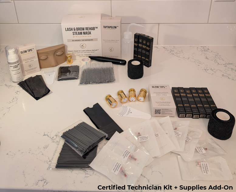 Lash & Brow Rehab™ Certified Technician  Certification + Supplies Add-On